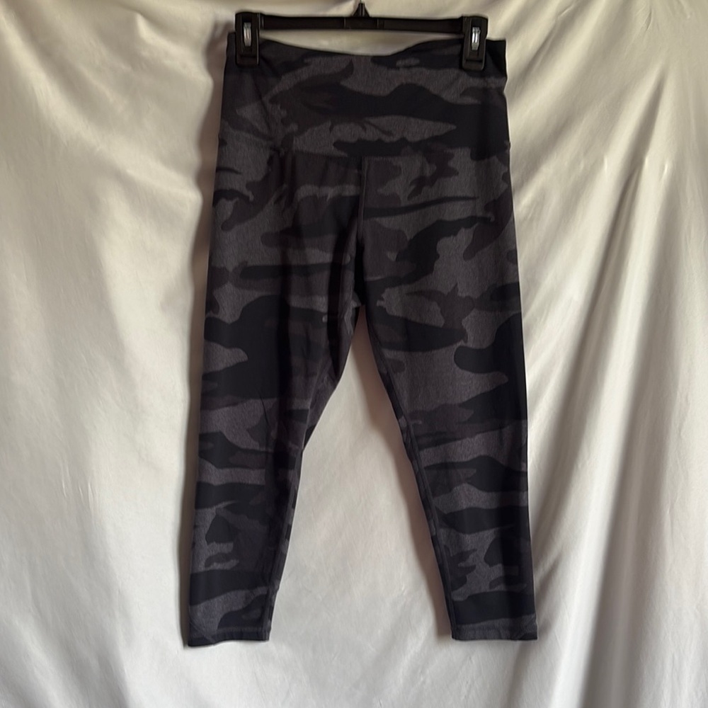 Tuff Athletics Kids Black Camouflage Leggings SM242